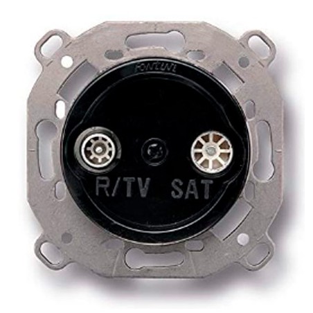 Toma R/TV-SAT Única 35712022 Fontini Negro