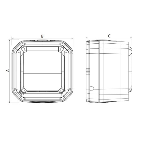 Base Enchufe Superficie 069733L Legrand Plexo