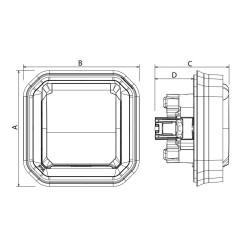 Base Enchufe Empotrar Legrand Plexo 069833L