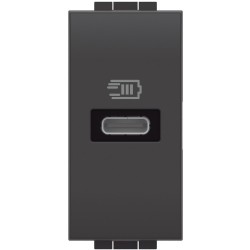 Cargador USB Tipo C BTicino Livinglight _4192C