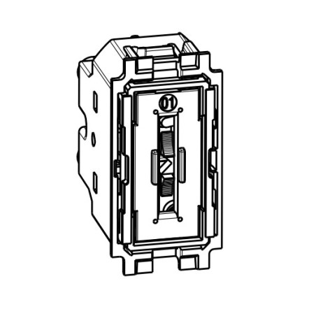 Conmutador Iluminable Bticino Living Now K4003A 1 Módulo