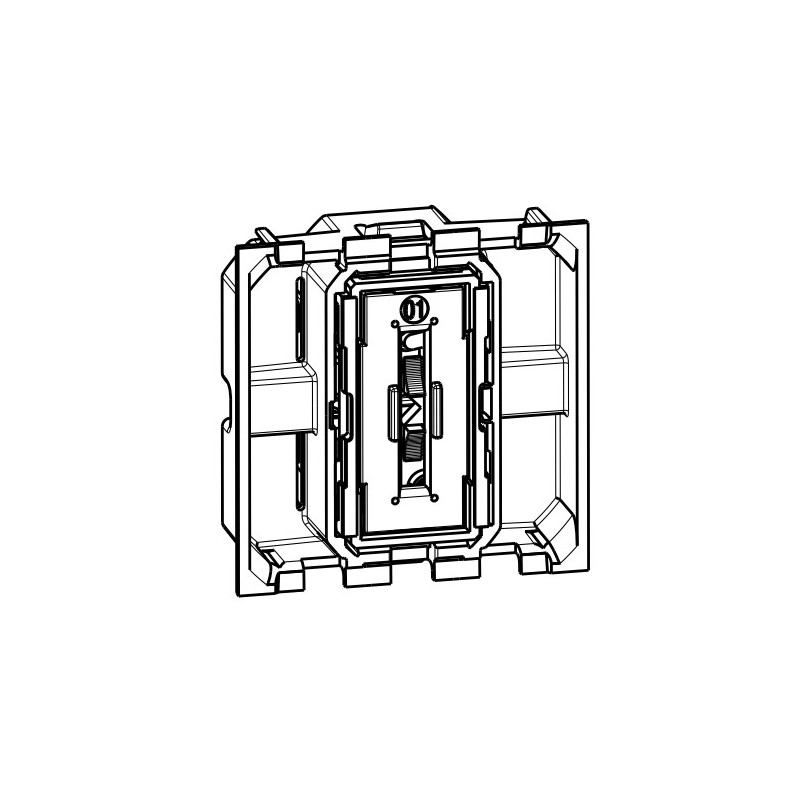 Conmutador 2 Módulos Iluminable Bticino K4003M2A Living Now