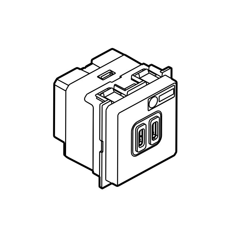 Cargador USB Doble Living Now Tipo A+C K4287C2