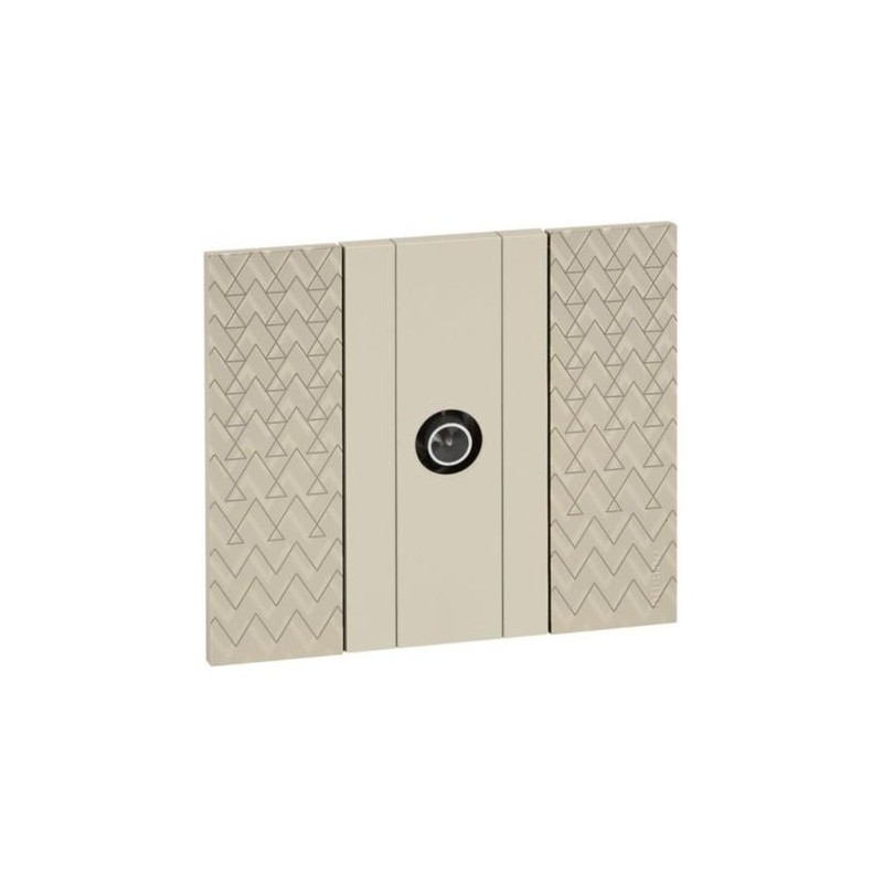 Base TV/SAT Intermedia K4202P14 1 Módulo Bticino Living Now