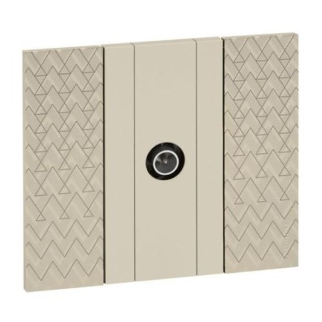 Base TV/SAT Intermedia K4202P14 1 Módulo Bticino Living Now