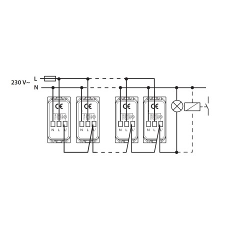 Detector Movimiento 3 Hilos K4431 Bticino Living Now