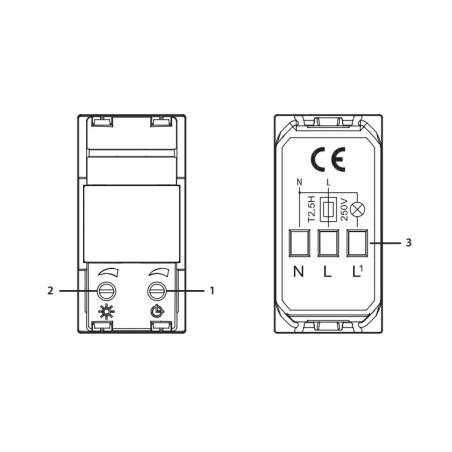 Detector Movimiento 3 Hilos K4431 Bticino Living Now