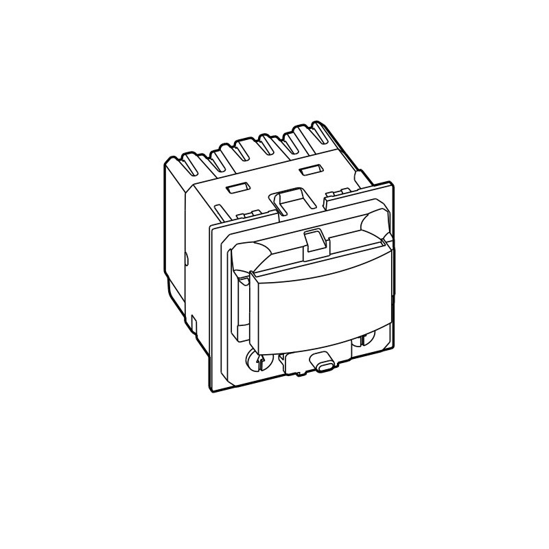 Detector Movimientos 3 Hilos Bticino Living Now K4432 2 Módulos