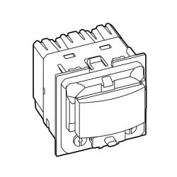 Detector de Movimiento 2 Hilos con Interruptor K4430 Living Now 2 Módulos