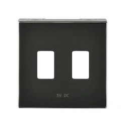 Tapa Cargador USB Doble 8585.3 Sky Niessen