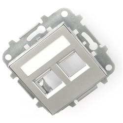 Tapa 2 Conectores RJ45 Niessen Sky 8518.2