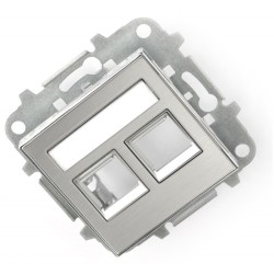 Tapa 2 Conectores RJ45 Niessen Sky 8518.2