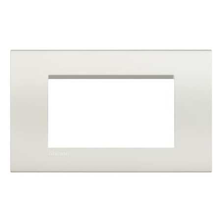 Placa 4 módulos Termoplástico LNA4804_ Bticino Livinglight