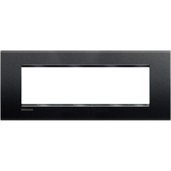 Placa 7 módulos Termoplástico LNA4807_ Bticino Livinglight