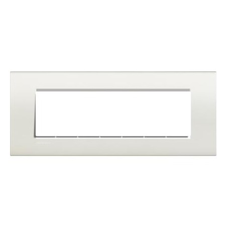 Placa 7 módulos Termoplástico LNA4807_ Bticino Livinglight