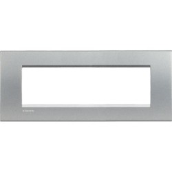 Placa 7 módulos Termoplástico LNA4807_ Bticino Livinglight