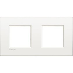 Placa 2 ventanas LNE4802M2_ Bticino Livinglight AIR