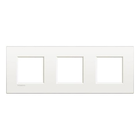 Placa 3 ventanas LNE4802M3_ Bticino Livinglight AIR