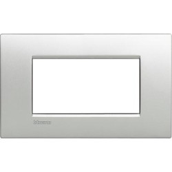 Placa 4 módulos LNC4804_ Bticino Livinglight AIR