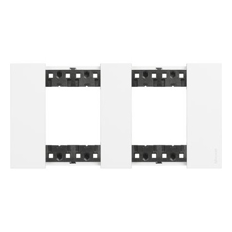 Placa 2 ventanas Bticino KA4802M2_ Living Now