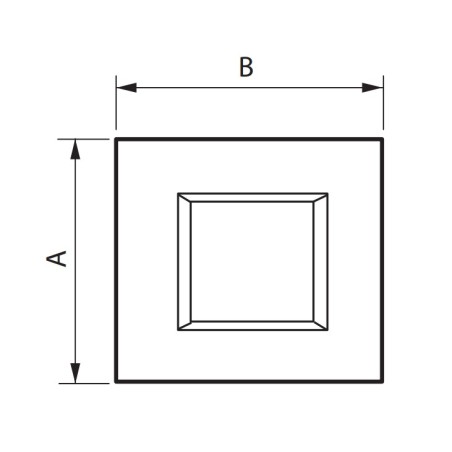 Placa 1 Ventana HA4802_ Axolute BTicino