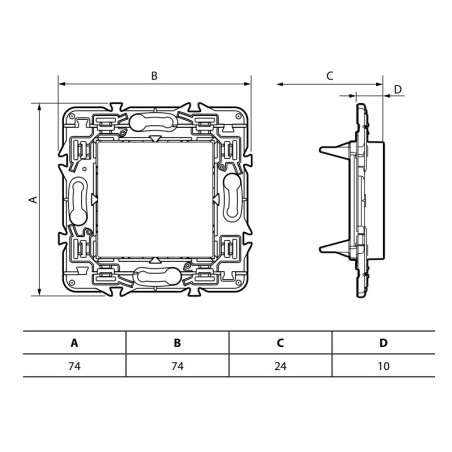 Tapa Ciega 741280 Legrand Valena Next
