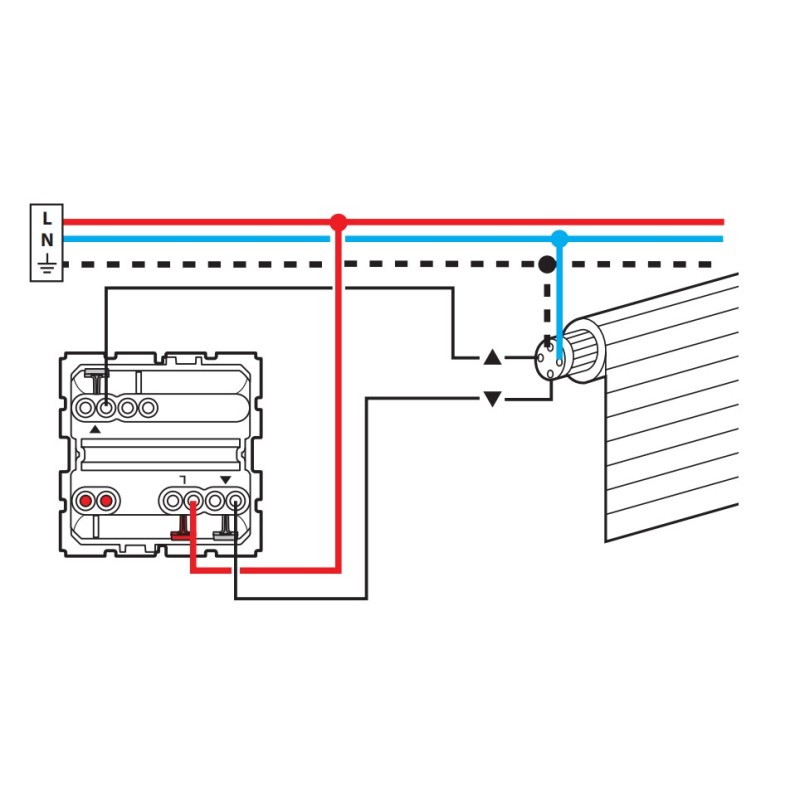 Interruptor Persianas 741252 Legrand Valena Next