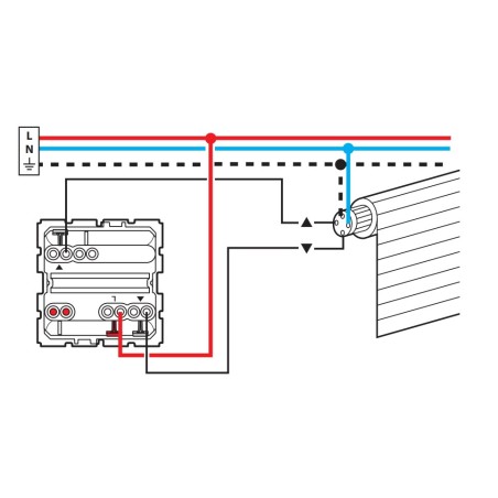 Interruptor Persianas 741252 Legrand Valena Next