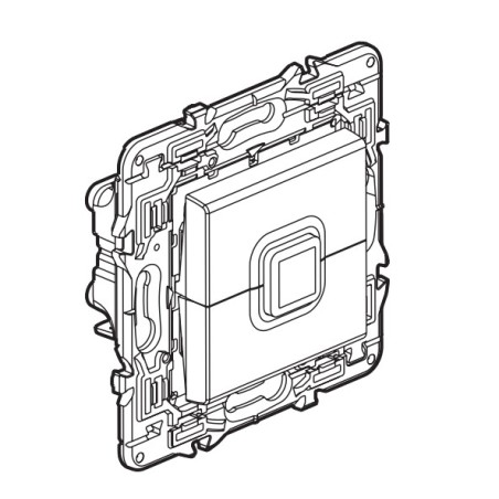Pulsador Persianas 741253 Legrand Valena Next