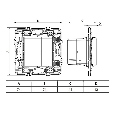 Ecoregulador de luz Legrand Valena Next 741254