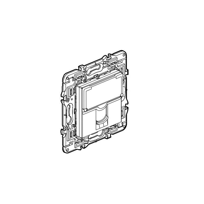 Base RJ45 Categoría 6 Legrand 741275 Valena Next