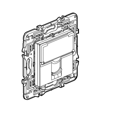 Base RJ45 Categoría 6 Legrand 741275 Valena Next