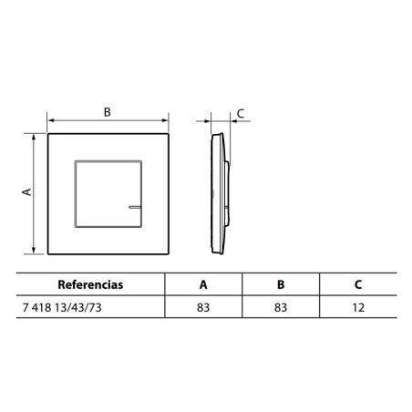 Comando Inalámbrico Iluminación 741813 Valena Next Netatmo