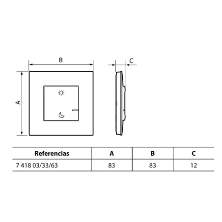Comando Inalámbrico Día/Noche 741803 Legrand Valena Next Netatmo