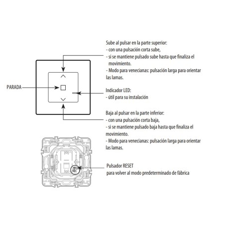 Interruptor Persianas Conectado 741807A Valena Next Netatmo