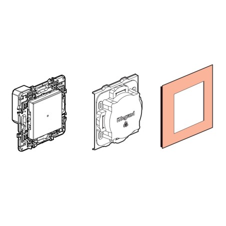 Interruptor con Neutro Conectado 741814 Legrand Valena Next Netatmo
