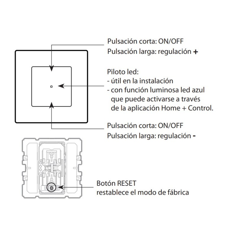 Interruptor con Neutro Conectado 741814 Legrand Valena Next Netatmo
