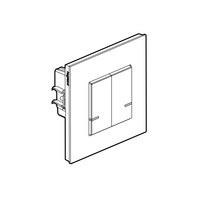 Interruptor Doble con Neutro Legrand Valena Next 741815