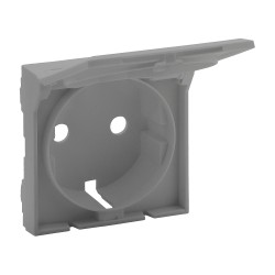 Frontal Base Enchufe con Tapa 2P+T 864121 Legrand Niloé Step
