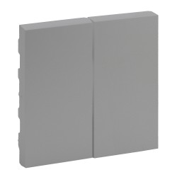 Tecla Doble Interruptores Legrand Niloé Step 864105