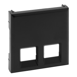 Frontal Base Doble RJ45 Legrand 864143 Niloé Step