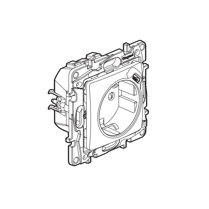 Enchufe + USB Tipo C Legrand 864127 Niloé Step