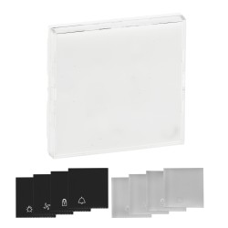 Tecla con Portaetiquetas 864111 Legrand Niloé Step