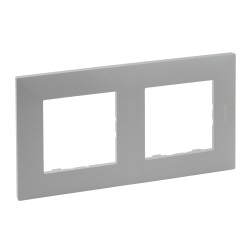 Placa 2 Ventanas Legrand 864172 Niloé Step