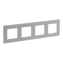 Placa 4 Ventanas Legrand 864174 Niloé Step