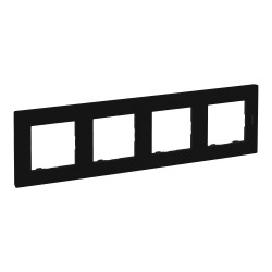 Placa 4 Ventanas Legrand 864174 Niloé Step