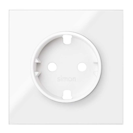 Tapa Base Enchufe Schuko Simon 100 10000041