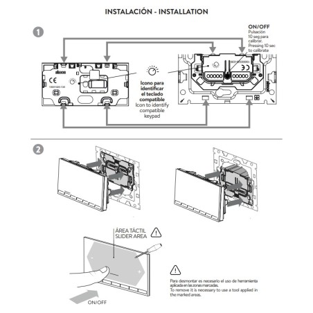 Tecla Interruptor Regulable 10001020 Simon 100