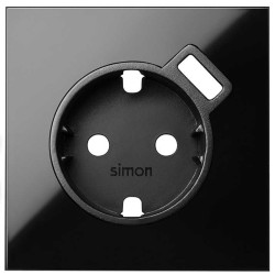 Tapa Enchufe con Cargador USB Simon 100 10000049