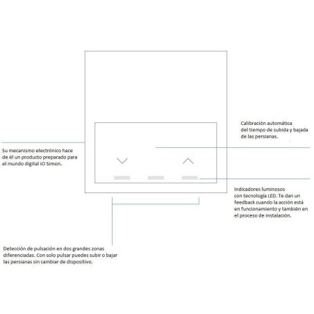 Tecla Persianas 10001080 Simon 100